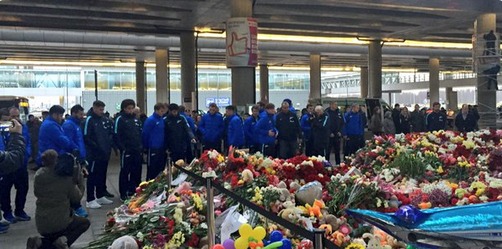 «Зенит» почтил память жертв авиакатастрофы над Синаем