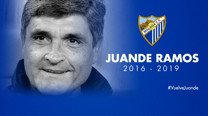 «Малага» объявила о назначении Хуанде Рамоса на пост главного тренера команды