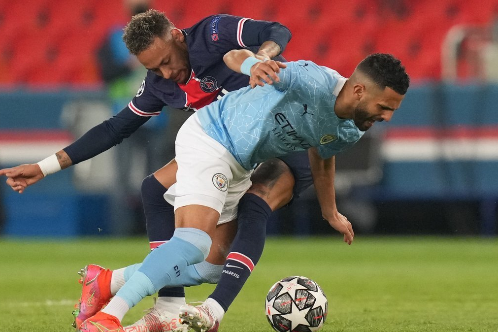 Неймар PSG 2021 лига чемпионов