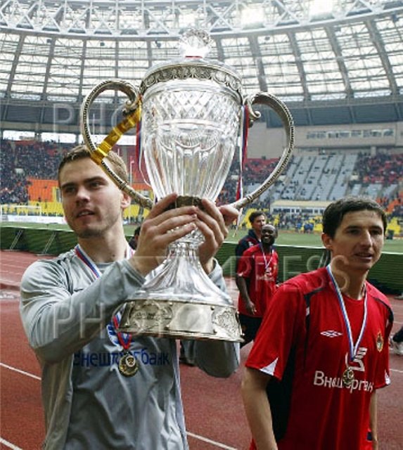 Игорь Акинфеев Кубок УЕФА 2005