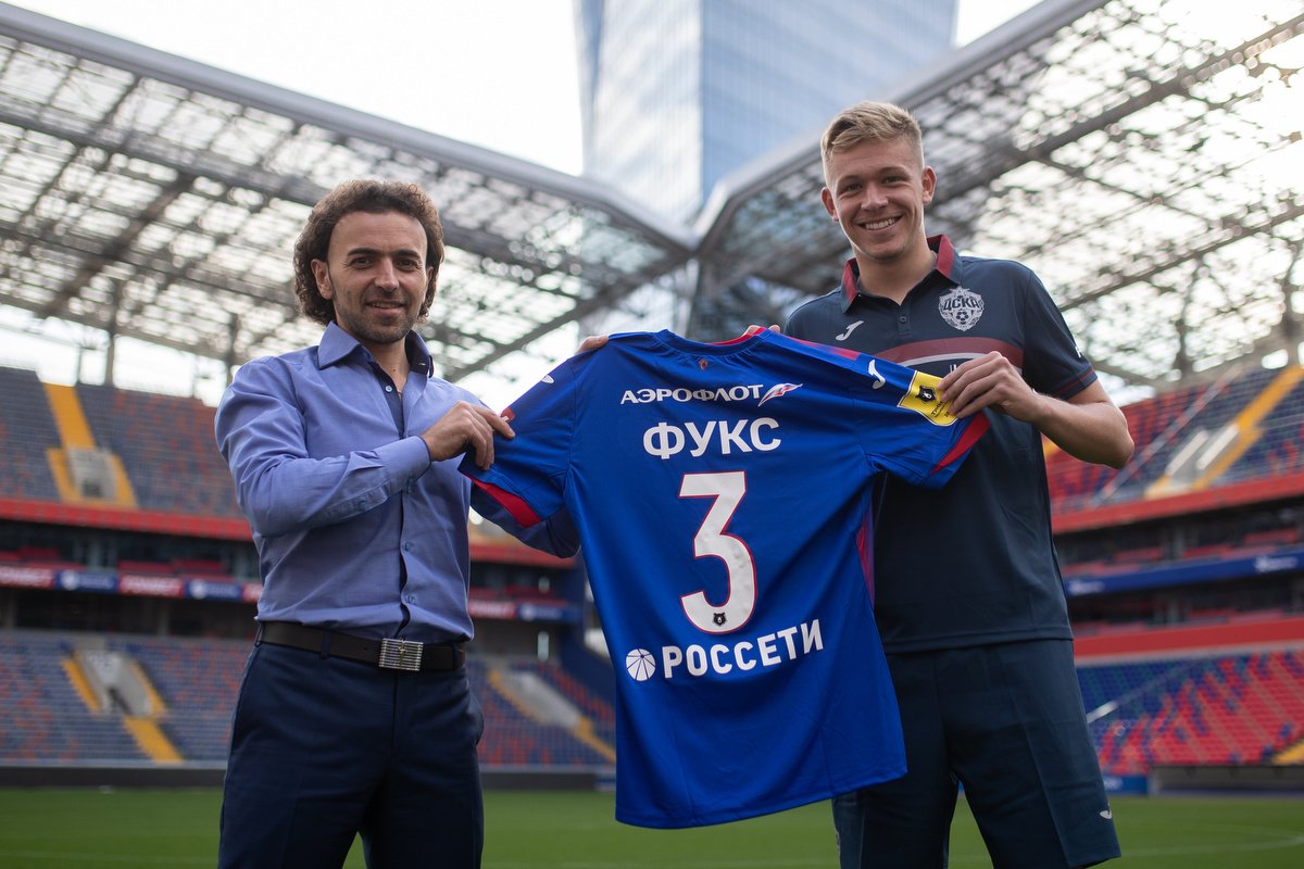 ЦСКА объявил о трансфере Фукса 25.08.2020 новости на SOCCER.RU