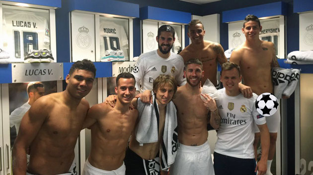 Рамос выложил фото из раздевалки «Реала» после победы над ПСЖ