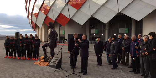 В Москве открыт памятник Федору Черенкову