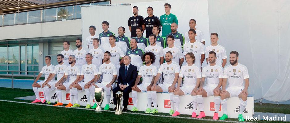 «Реал» сделал официальное командное фото на сезон 2015/16