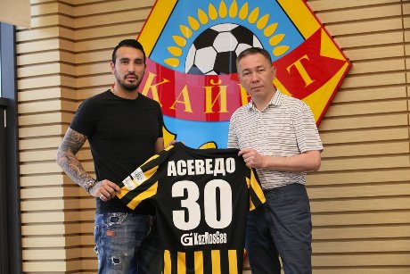 Асеведо стал игроком «Кайрата»