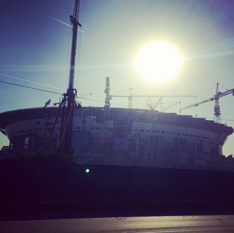 Виллаш-Боаш: «Через несколько месяцев у „Зенита“ будет один из лучших стадионов мира!»