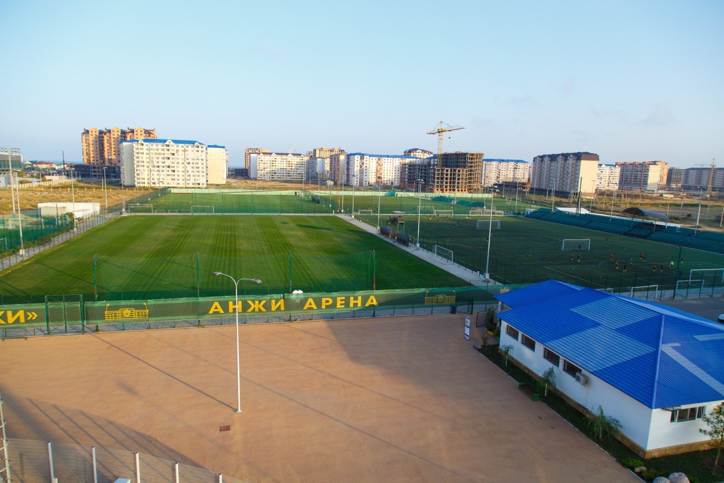 Резервное поле Анжи Арена