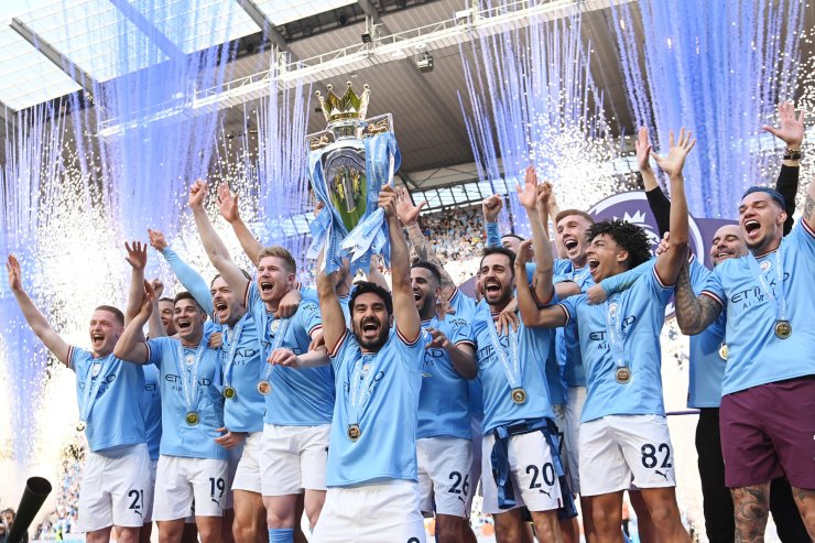 Чемпионс 2025. Требл манчестер сити 2025. манчестер сити чемпион 2025. premier league 2025/24.
