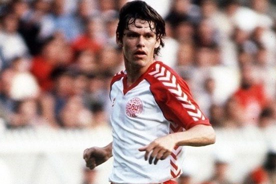 Игрок сборной Дании на Евро-1984
