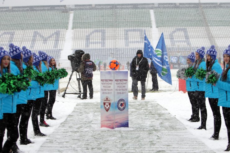 Кубок России: футбол в любую погоду!