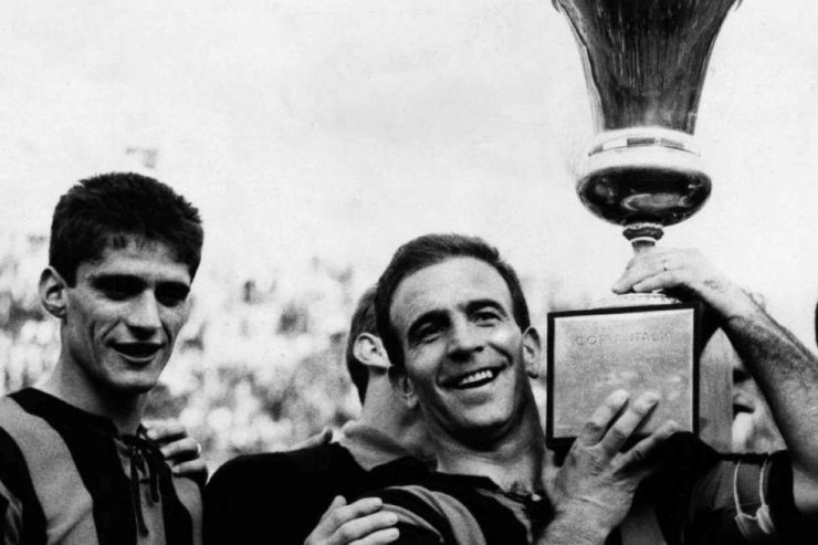 «Аталанта» выиграла Кубок Италии в 1963 году