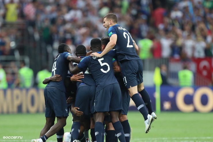 Радость сборной Франции