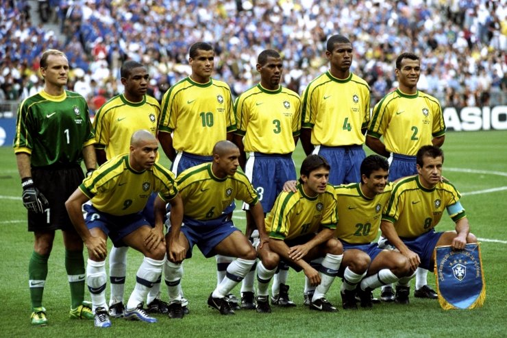 игроки сборной Бразилии на ЧМ-98