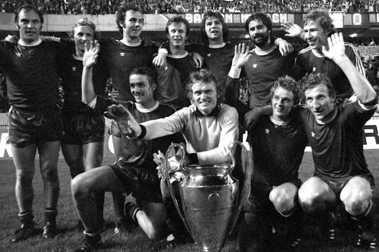 «Бавария» с Кубком Чемпионов 1975
