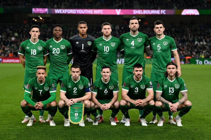Игроки сборной Ирландии