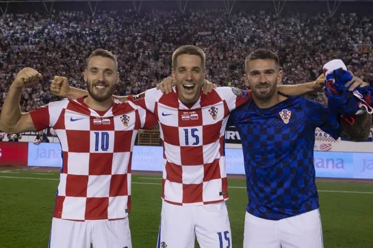 Игроки Хорватии