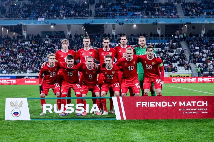 Игроки сборной России
