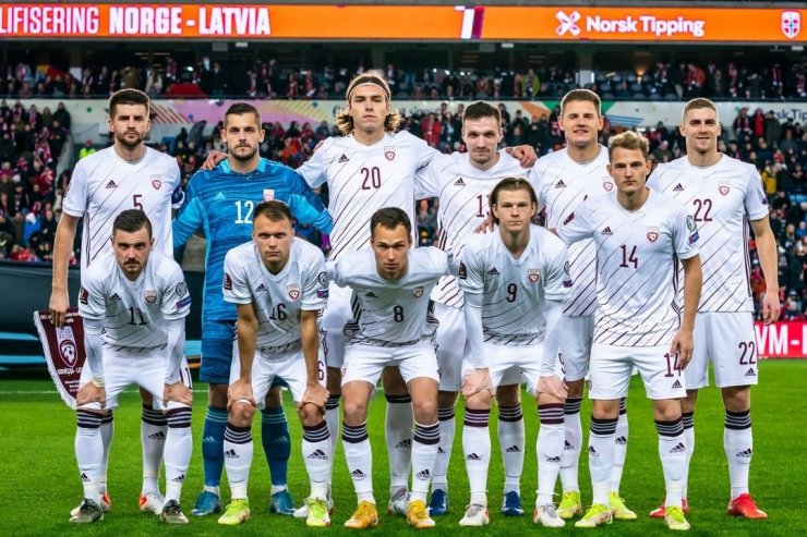 Игроки Латвии