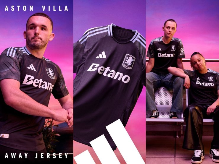 «Астон Вилла» и Adidas презентовали выездную форму на новый сезон