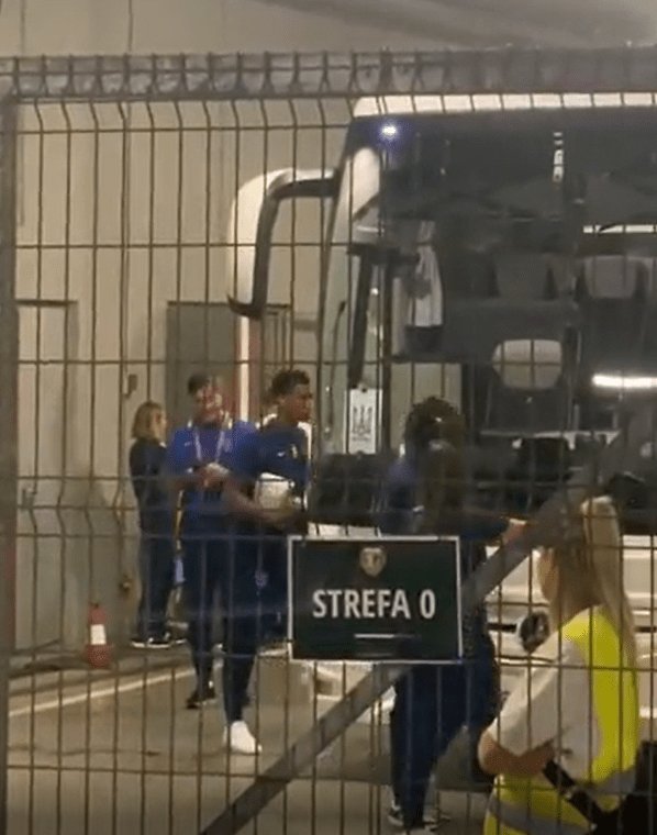 Беллингем случайно зашёл в автобус сборной Украины после матча