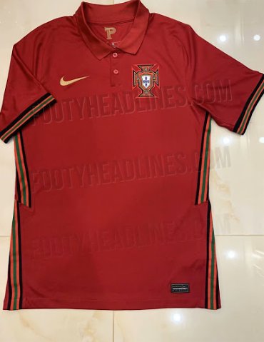 В Сети появилась футболка сборной Португалии на Евро-2020