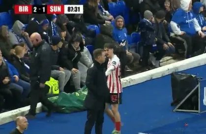 Главный тренер «Сандерленда» объяснил, почему не пожал руку игроку команды