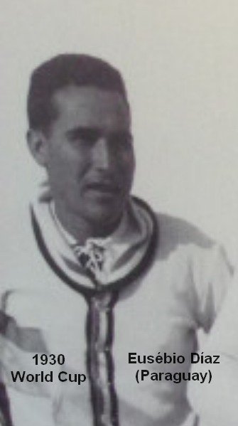 Eusébio Díaz (Paraguay) at the 1930 World Cup