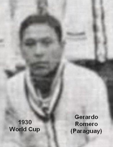 Gerardo Romero (Paraguay) at the 1930 World Cup