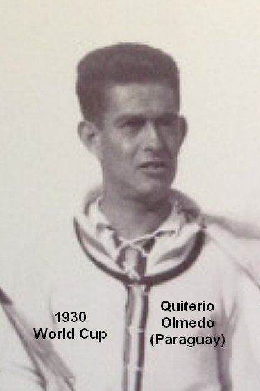 Quiterio Olmedo (Paraguay) at the 1930 World Cup