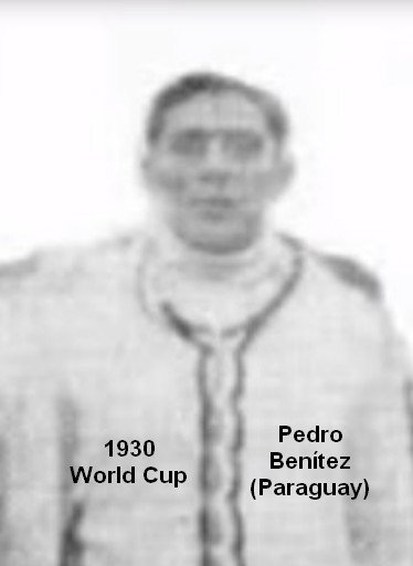 Pedro Benítez (Paraguay) at the 1930 World Cup