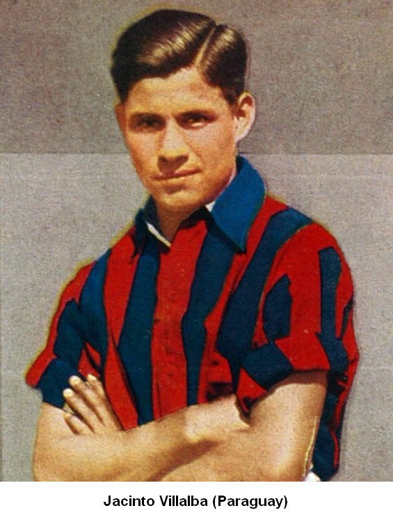 Хасинто Вильяльба — самый юный футболист, когда-либо включённый в состав команды на турнирах Кубка мира