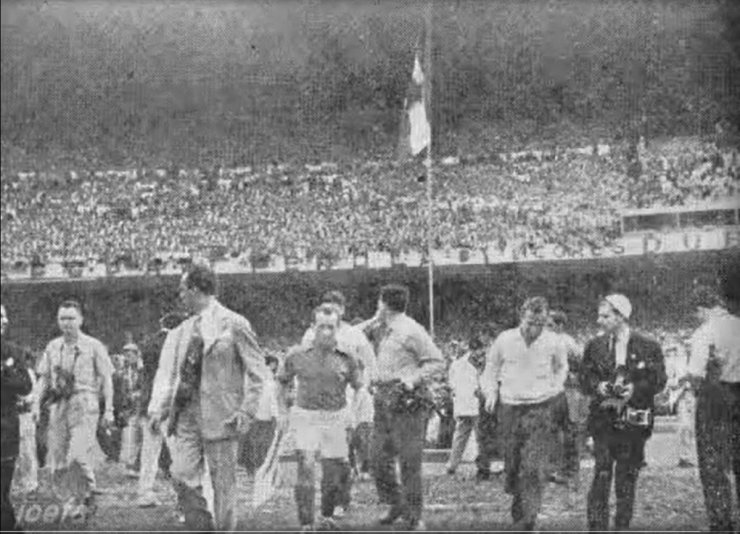 Чемпионат мира 1950: белое и красное для вратаря