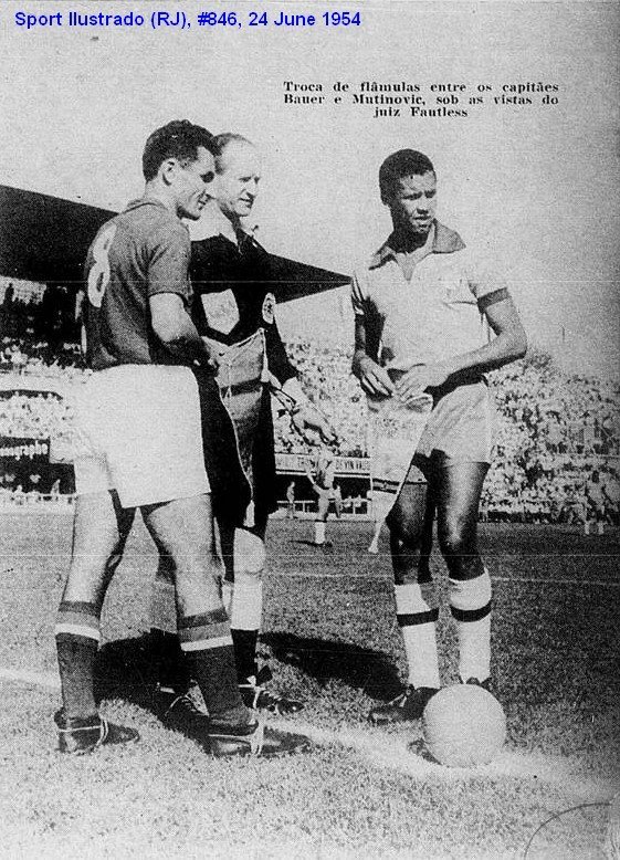 Особенности судейства на чемпионатах мира с 1930 по 1954 годы