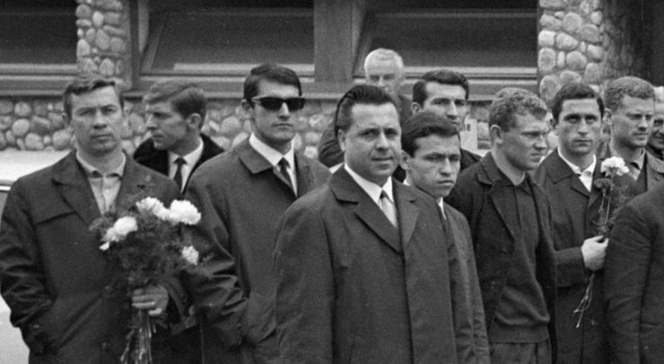 Чемпионат мира 1966: несколько фото сборной СССР в Брегенце до мундиаля и фотозарисовка о некоторых моментах полуфинала СССР — Германия