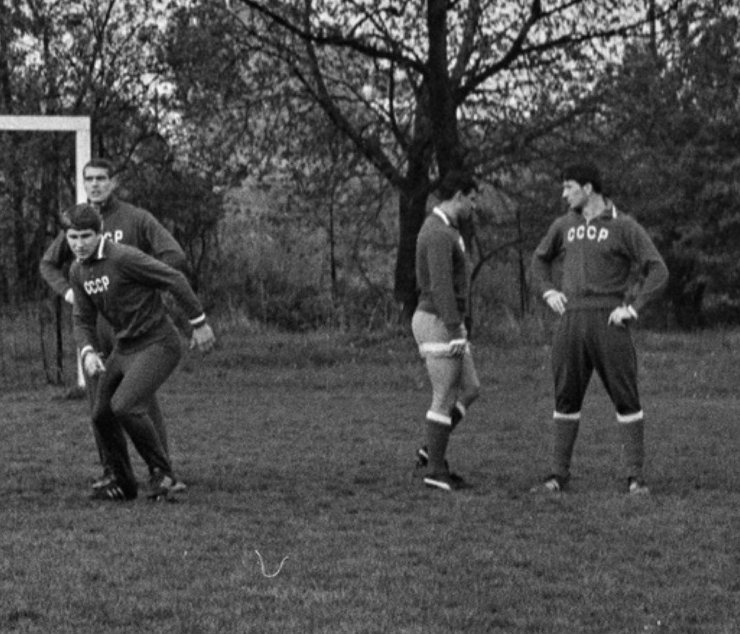 Чемпионат мира 1966: несколько фото сборной СССР в Брегенце до мундиаля и фотозарисовка о некоторых моментах полуфинала СССР — Германия