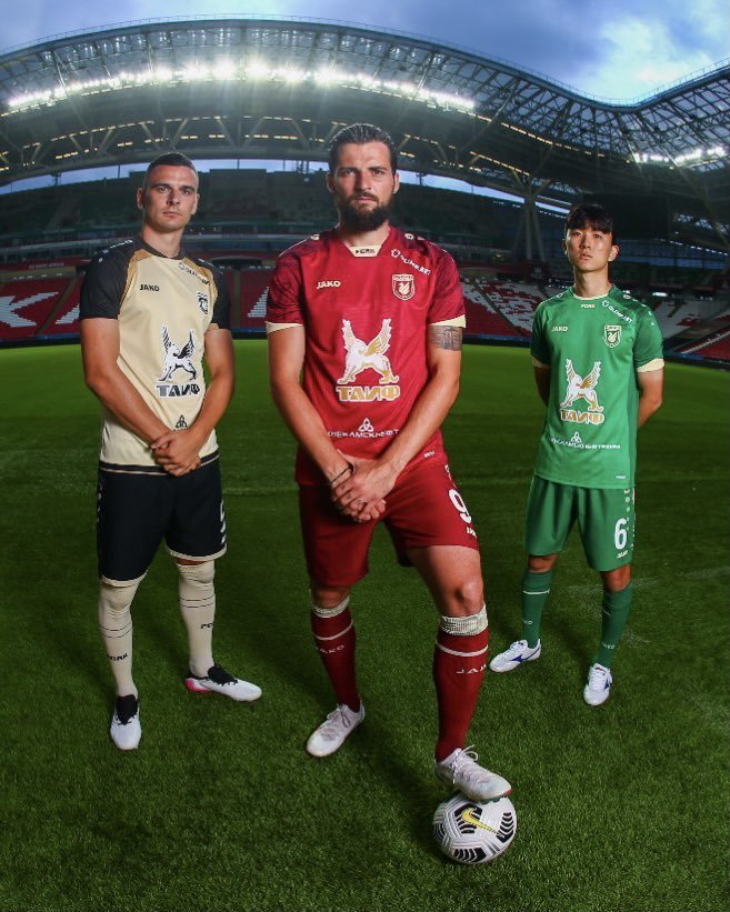 «Рубин» представил три комплекта формы на сезон 2021/22