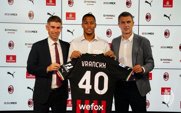 «Милан» объявил о переходе полузащитника «Вольфсбурга» Вранкса