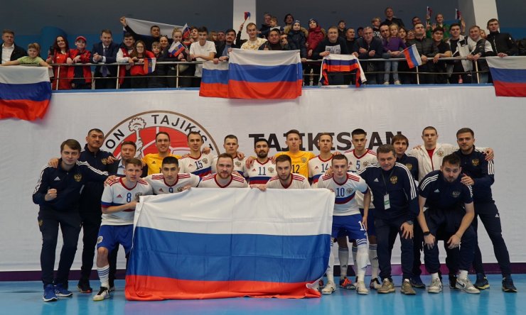 Сборная России по мини-футболу провела 2 товарищеских матча с Таджикистаном