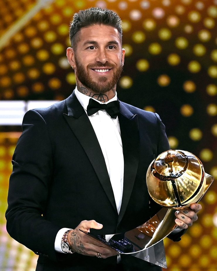 Серхио Рамос — лучший защитник в истории по версии Globe Soccer Awards