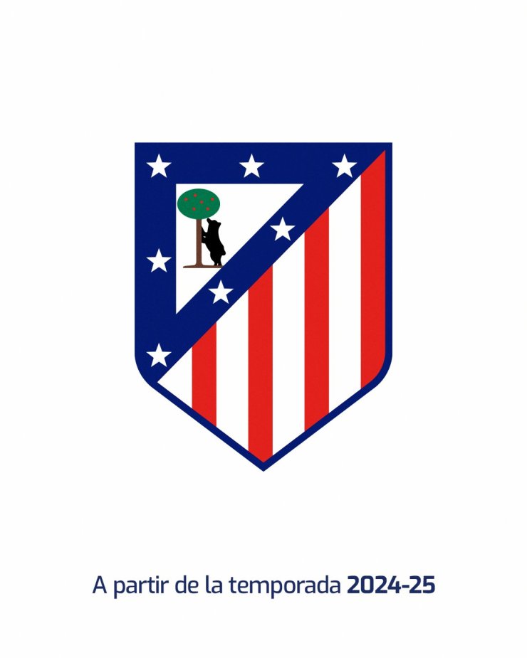 «Атлетико» вернётся к старой эмблеме клуба в 2024 году