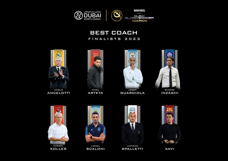 Определились финалисты в категории «Лучший тренер» на Globe Soccer Awards