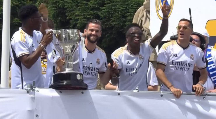 «Реал» празднует чемпионство