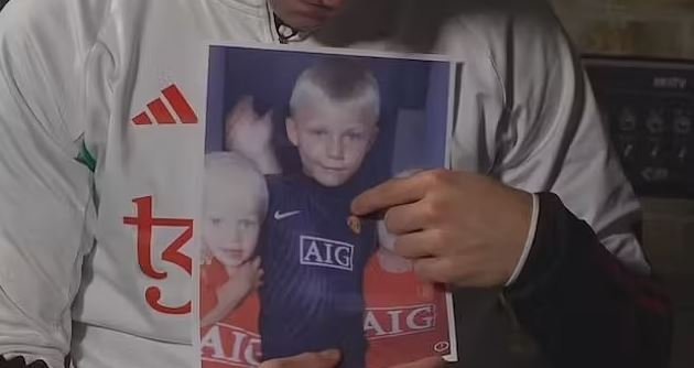 Хёйлунд с детства мечтал играть за «Манчестер Юнайтед»