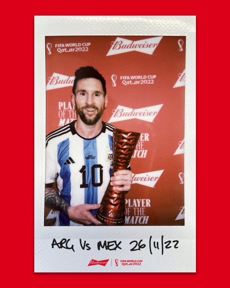 Месси — лучший игрок матча Аргентина — Мексика