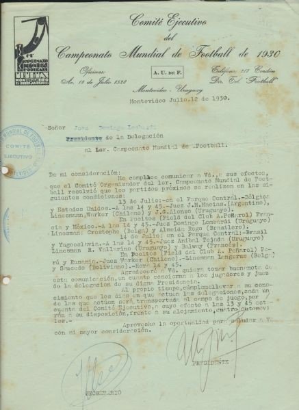 Чемпионат мира-30: загадки протокола матча Бельгия — США,  а также и других протоколов турнира