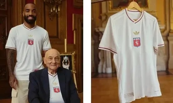 «Лион» и Adidas выпустили форму к 75-летию клуба