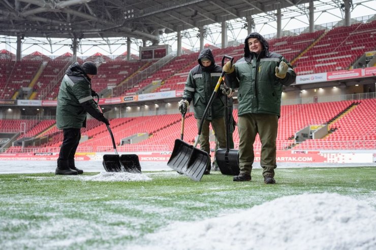 «Крылья Советов» показали поле перед игрой со «Спартаком»