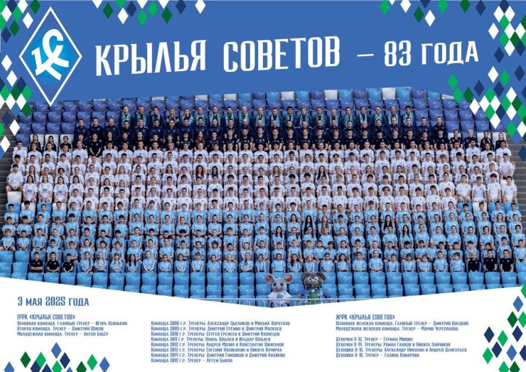 Сегодня свой день рождения отмечают «Крылья Советов»