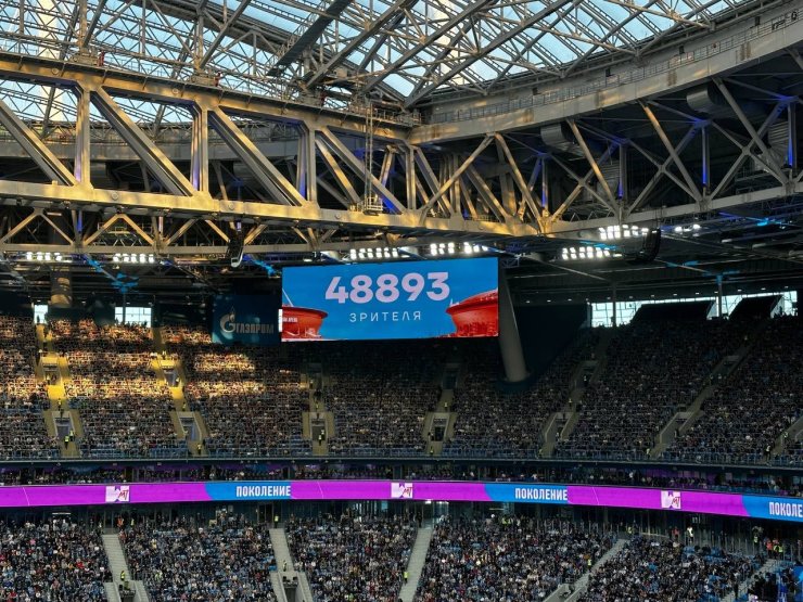 Матч «Зенит» — «Спартак» установил рекорд посещаемости при Fan ID