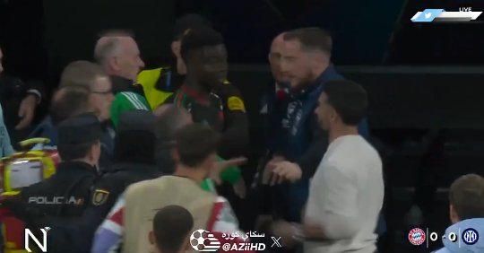 У Сака и Карвахаля произошла стычка в перерыве матча «Реала» и «Арсенала»